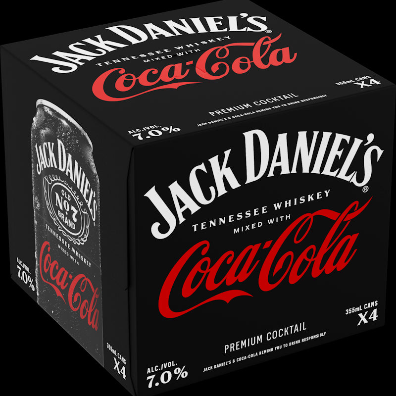 JD & COKE 4PK